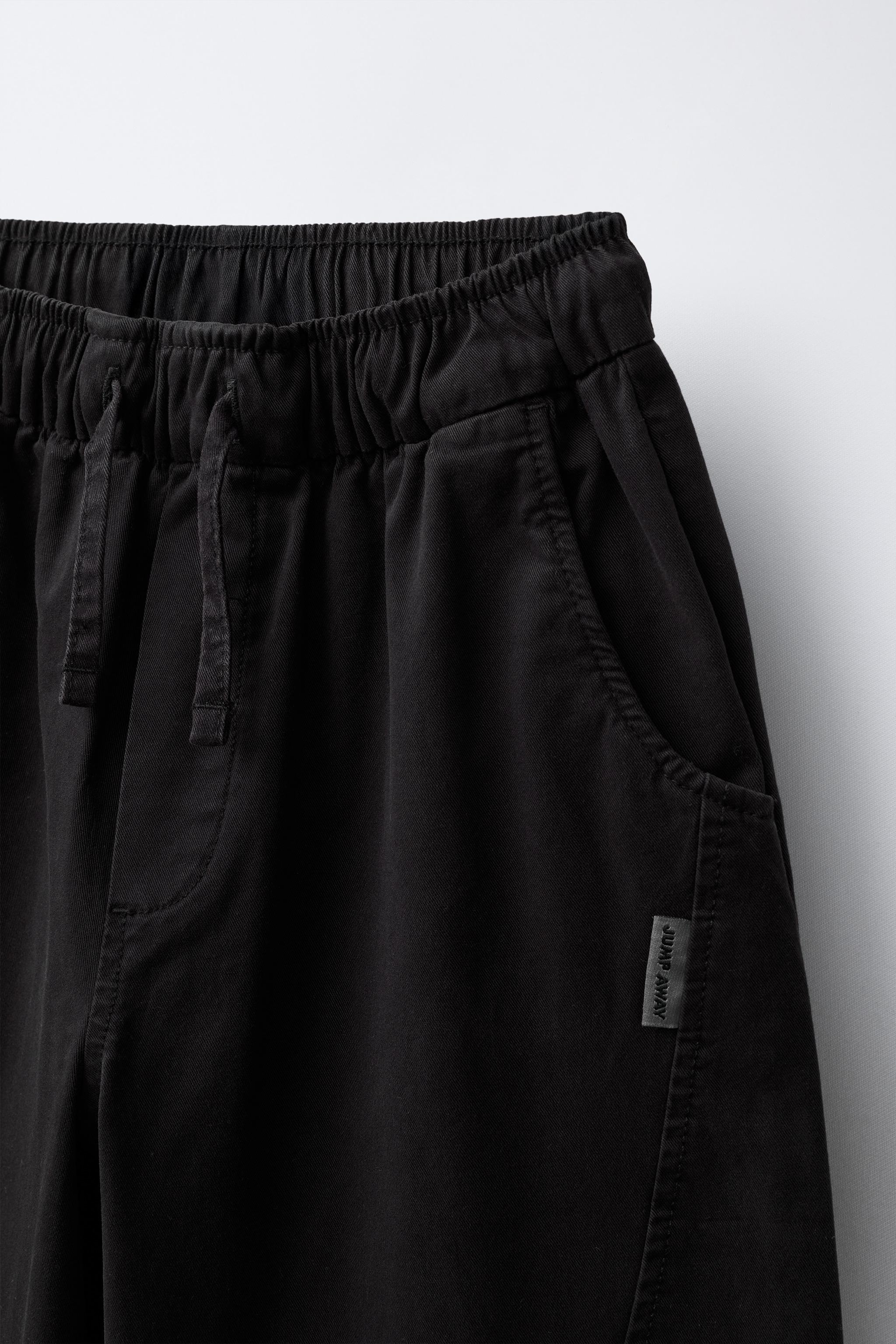 SEAM DETAIL BALLOON PANTS